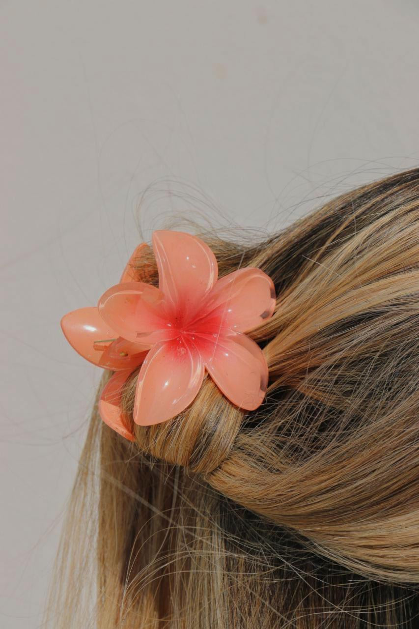 flower hair clip