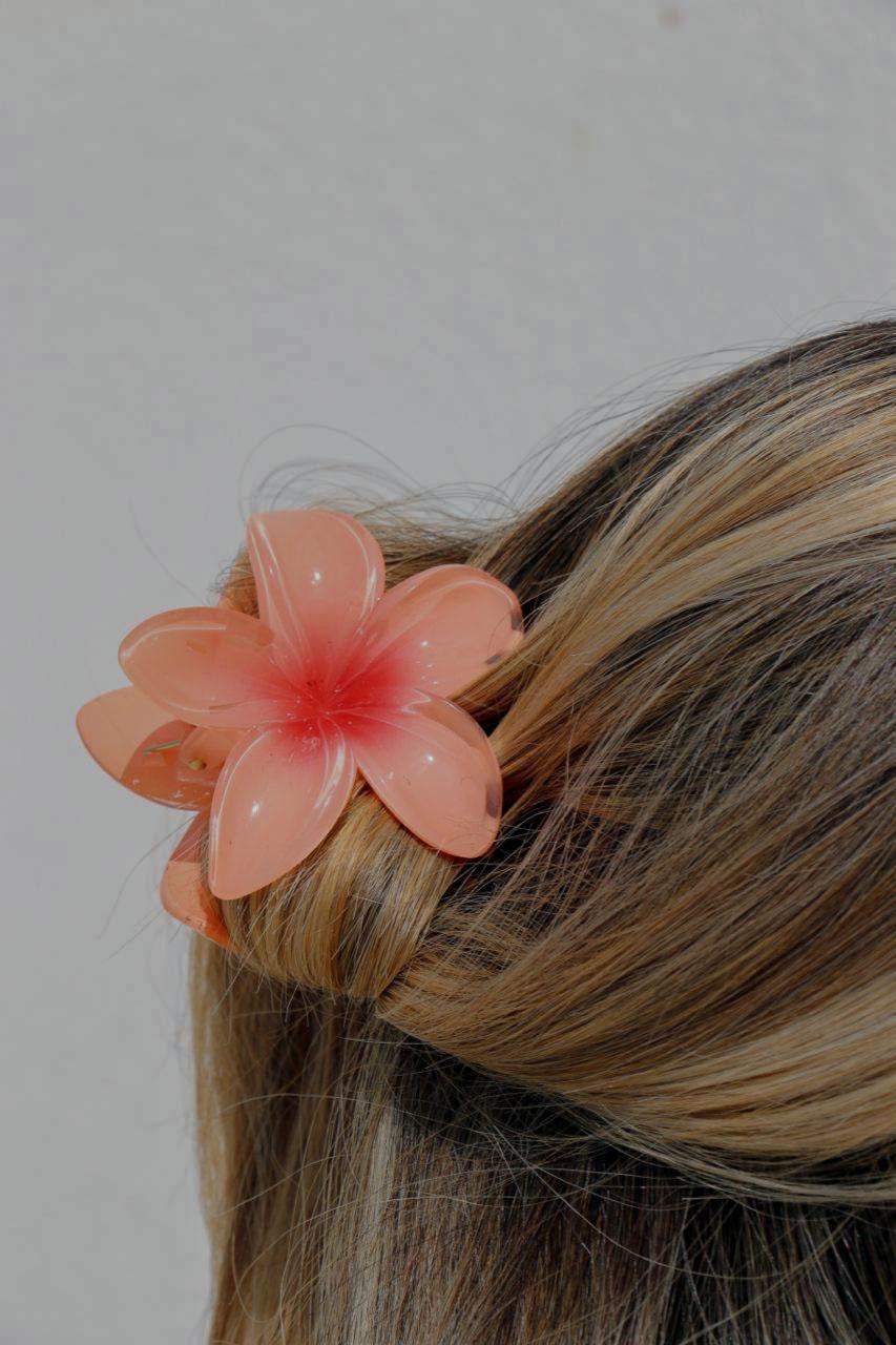flower hair clip