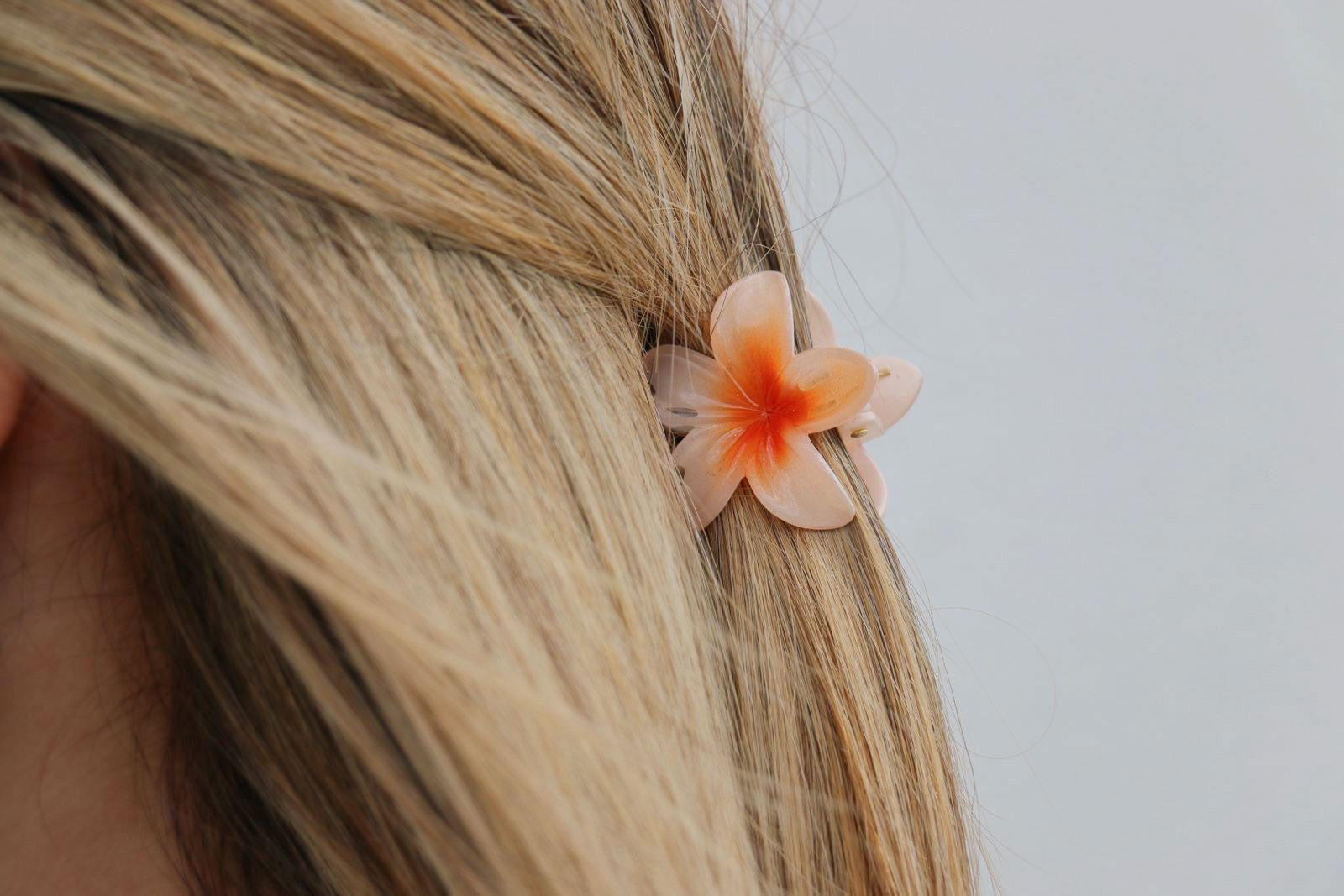 small flower hair clip