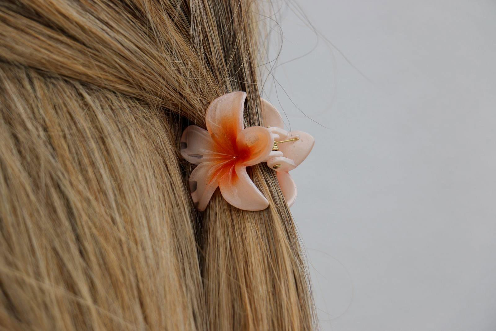 small flower hair clip
