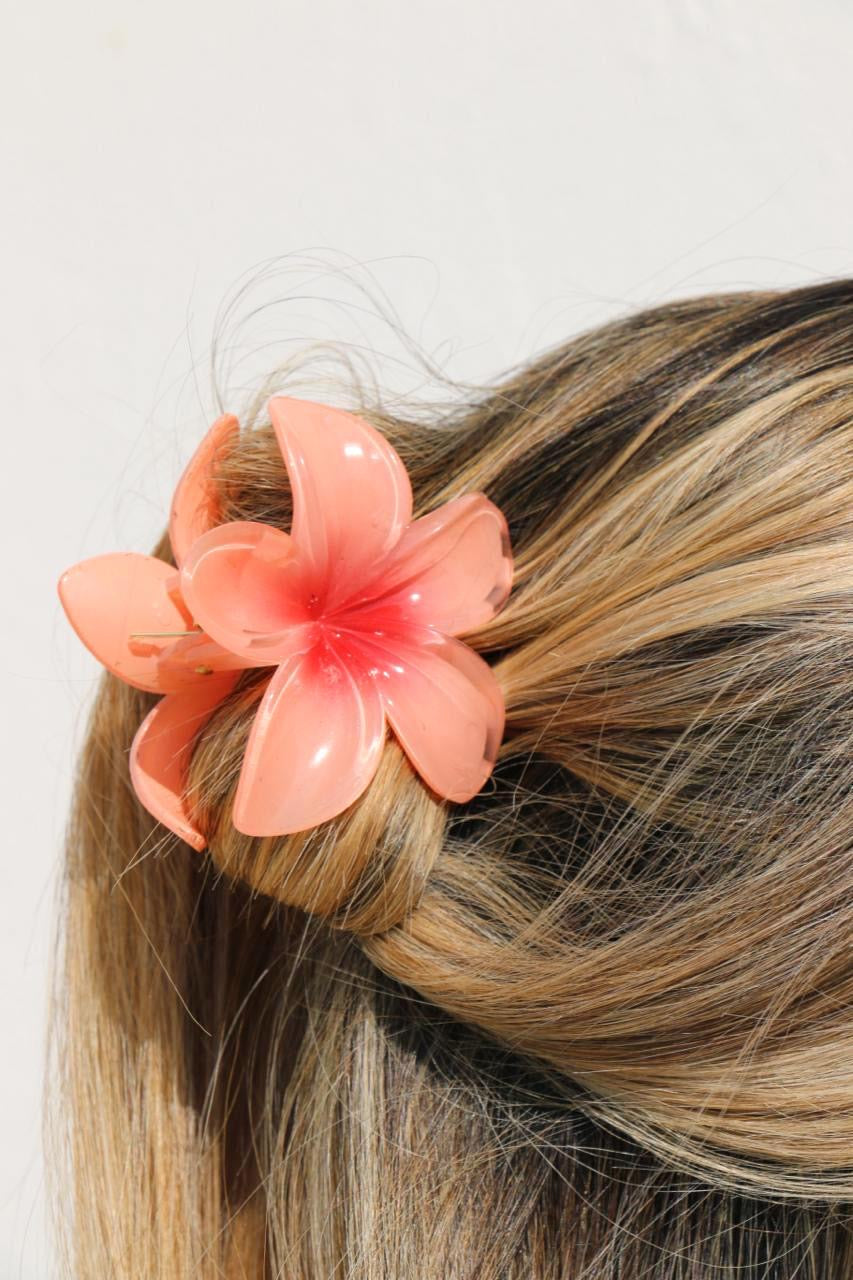 flower hair clip