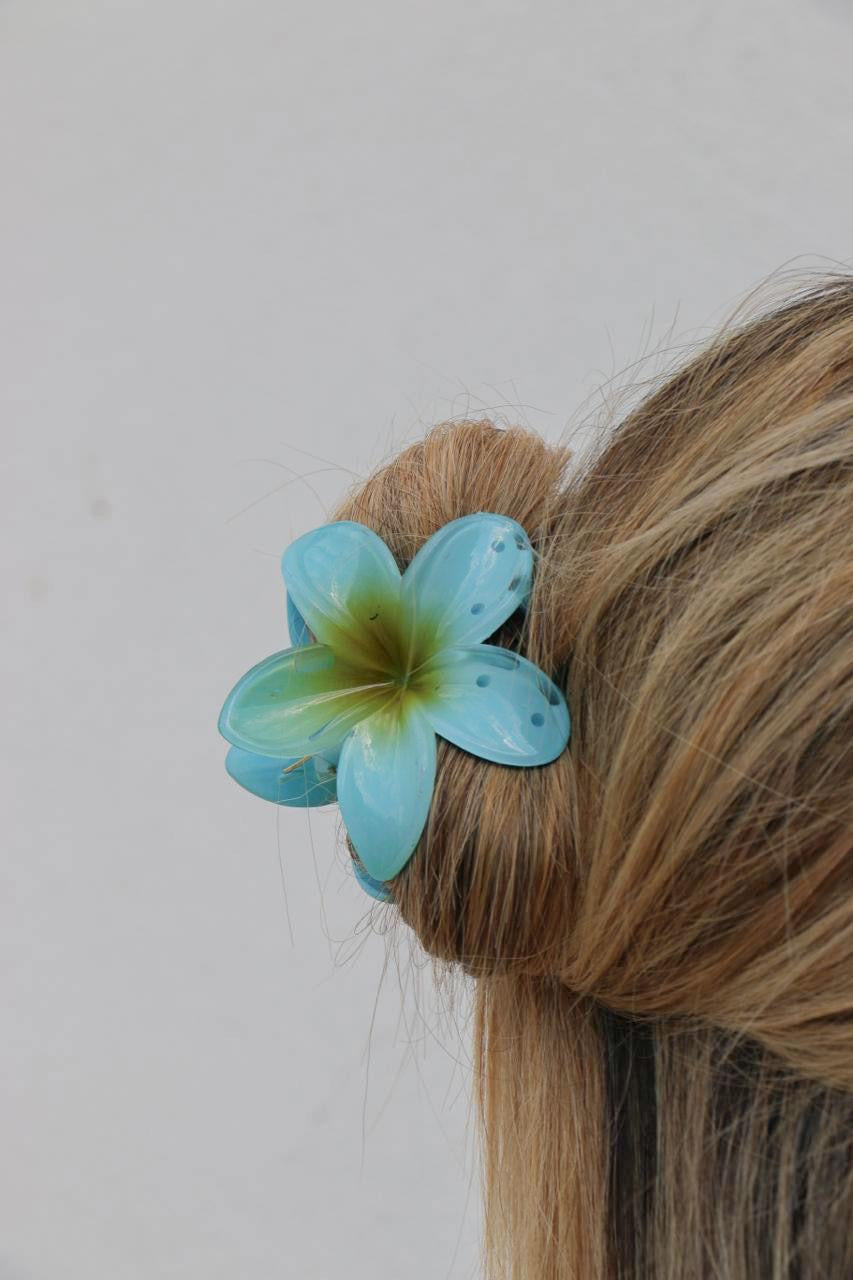 flower hair clip
