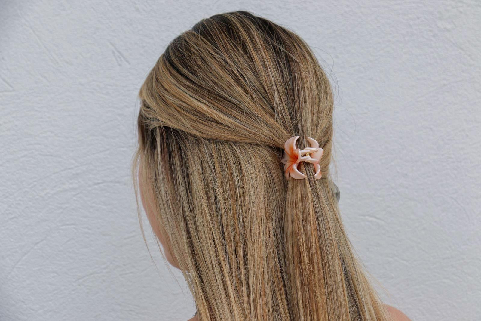 small flower hair clip